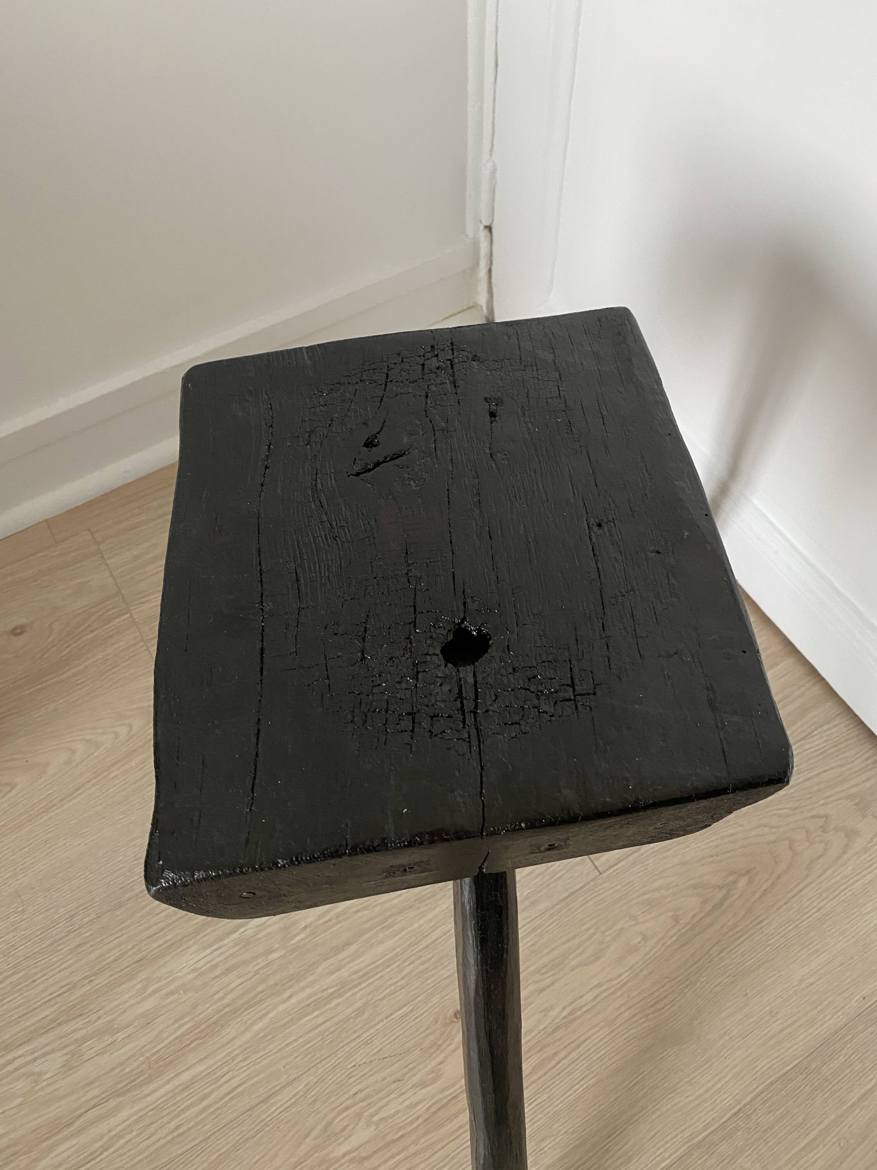 Farm Tripod Burnt Wood