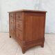 Louis XVI style oak chest of drawers