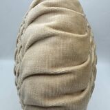 Coussin rond velours vintage