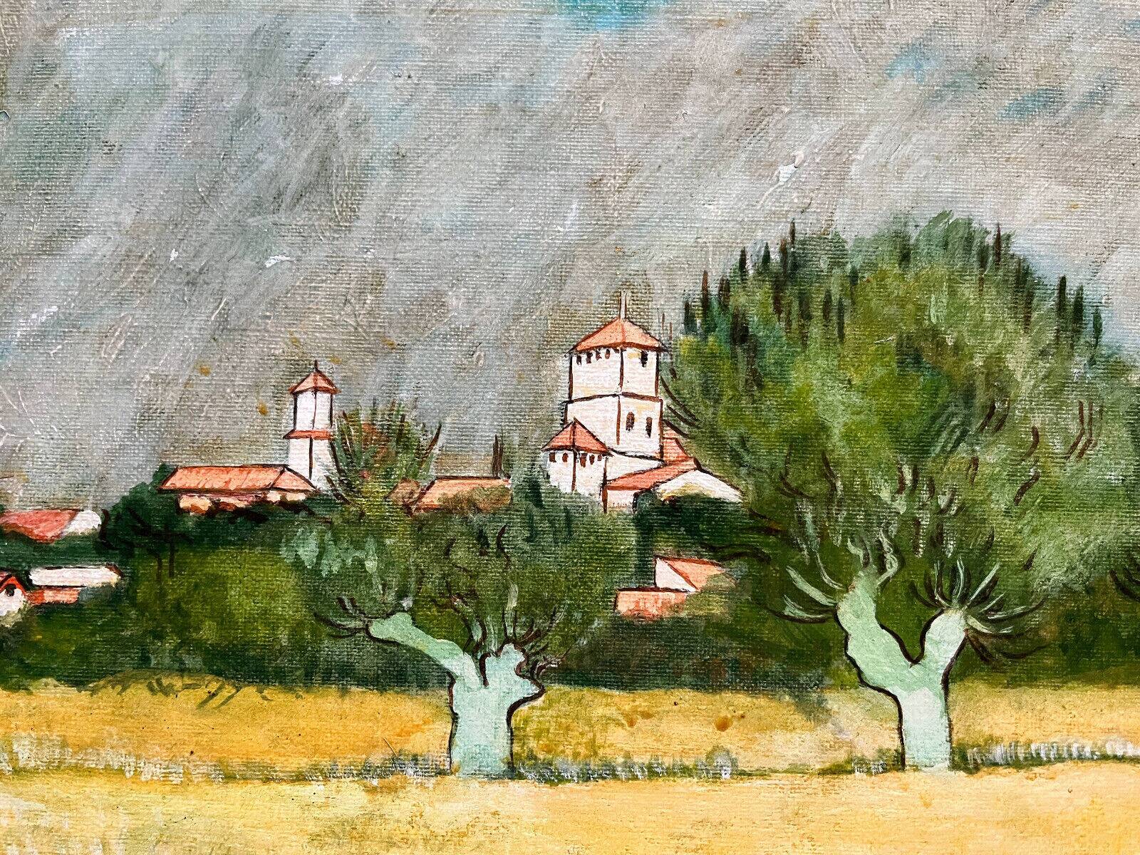 Tableau HST Travail de copiste Van Gogh "Champs de blés aux Iris"