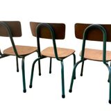 Set of 3 nursery school chairs