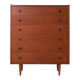 Mid-Century Danish Teak Chest of Drawers, 1960s.