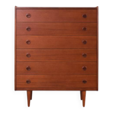 Commode en teck danois des années 1960.