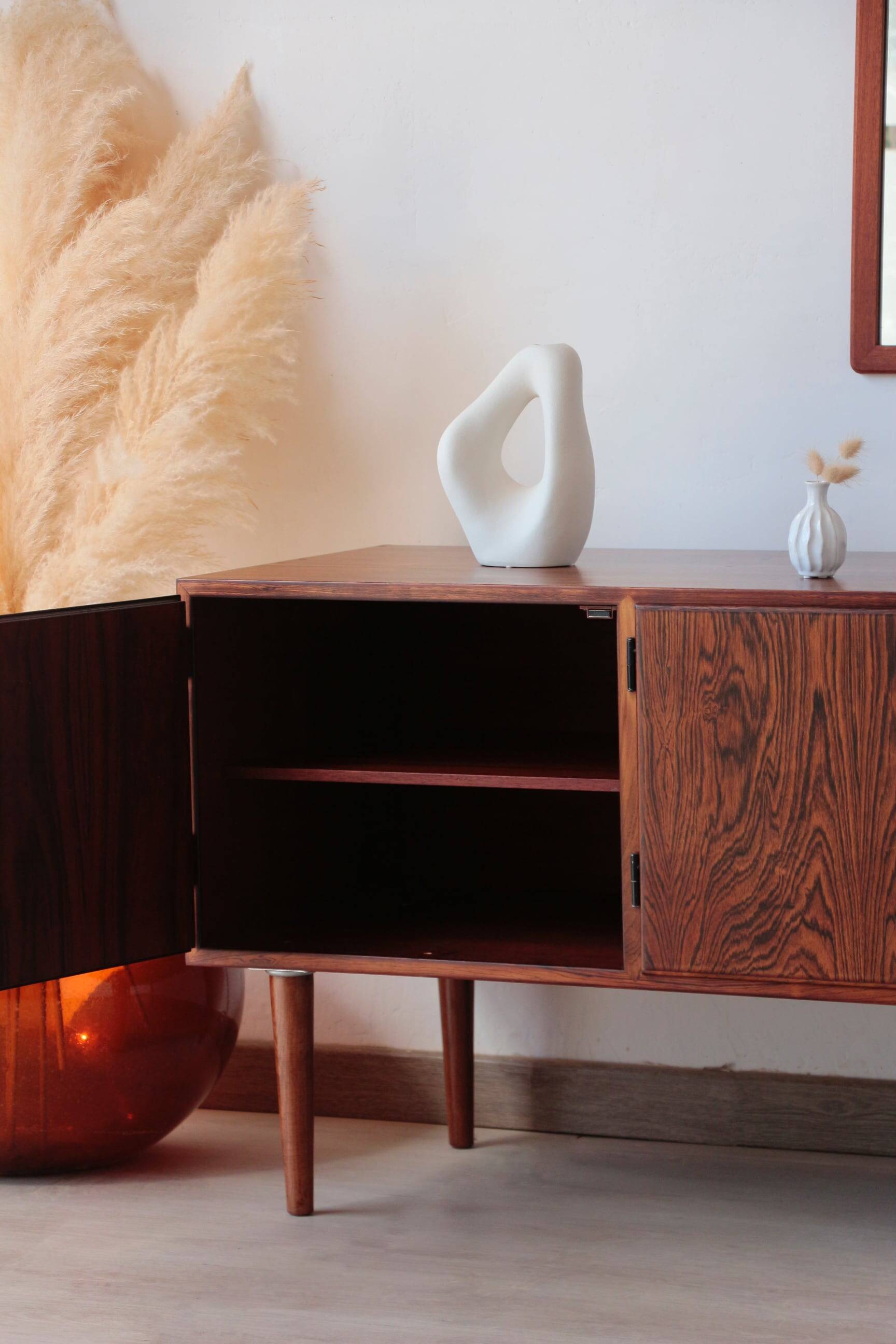 Enfilade vintage en palissandre – Design danois – Pièce unique