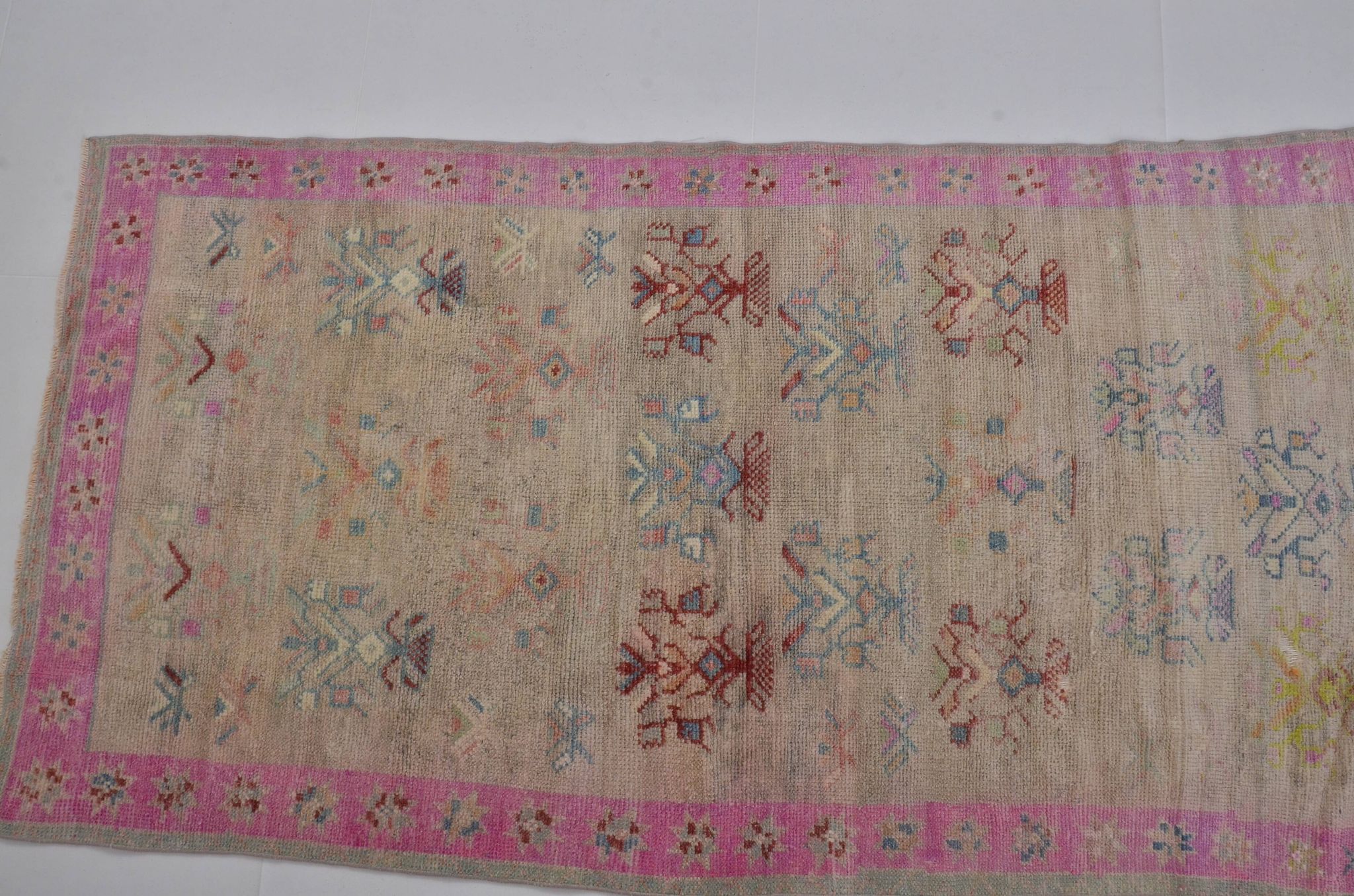 Oushak Anatolian Wool Carpet sku 1424