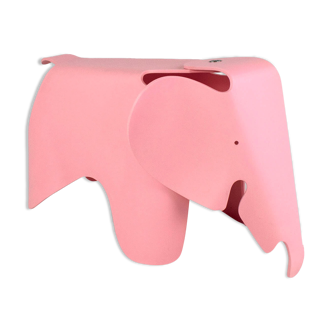 Tabouret pour enfants elephant par Ray et Charles Eames pour Vitra en rose