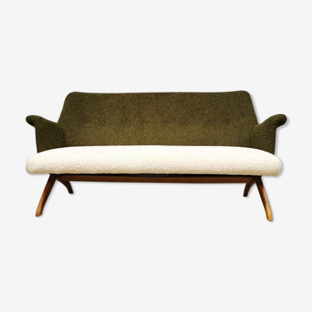 Vintage midcentury design sofa Theo Ruth Artifort ‘Bouclé’