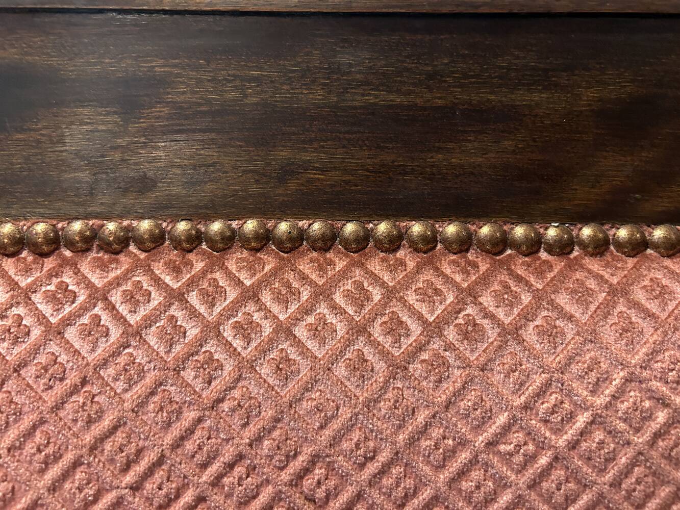 Pair of Empire armchairs, Consulate, walnut and velvet, 19th century.