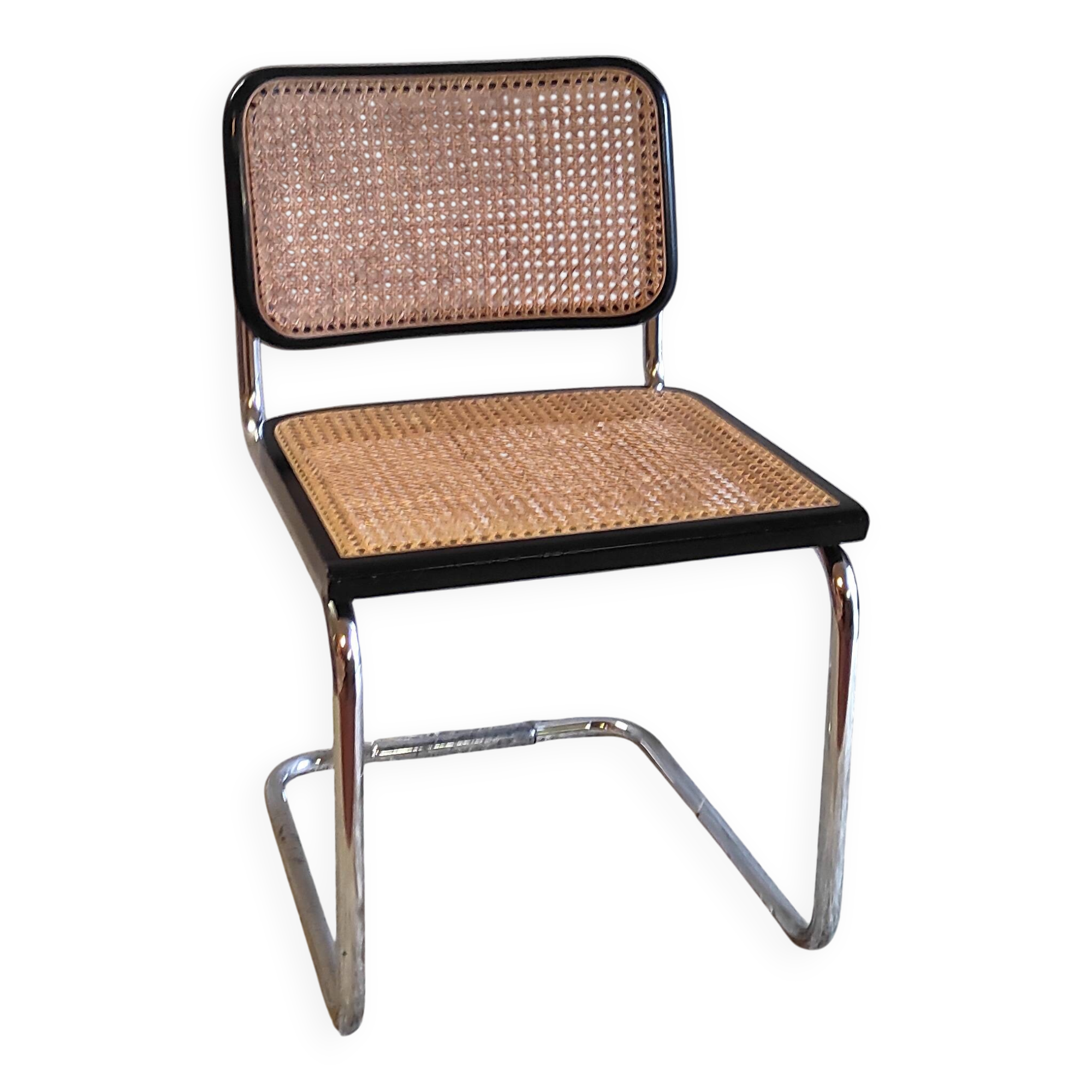 Chaise type cesca B32 (Italy) - années 80
