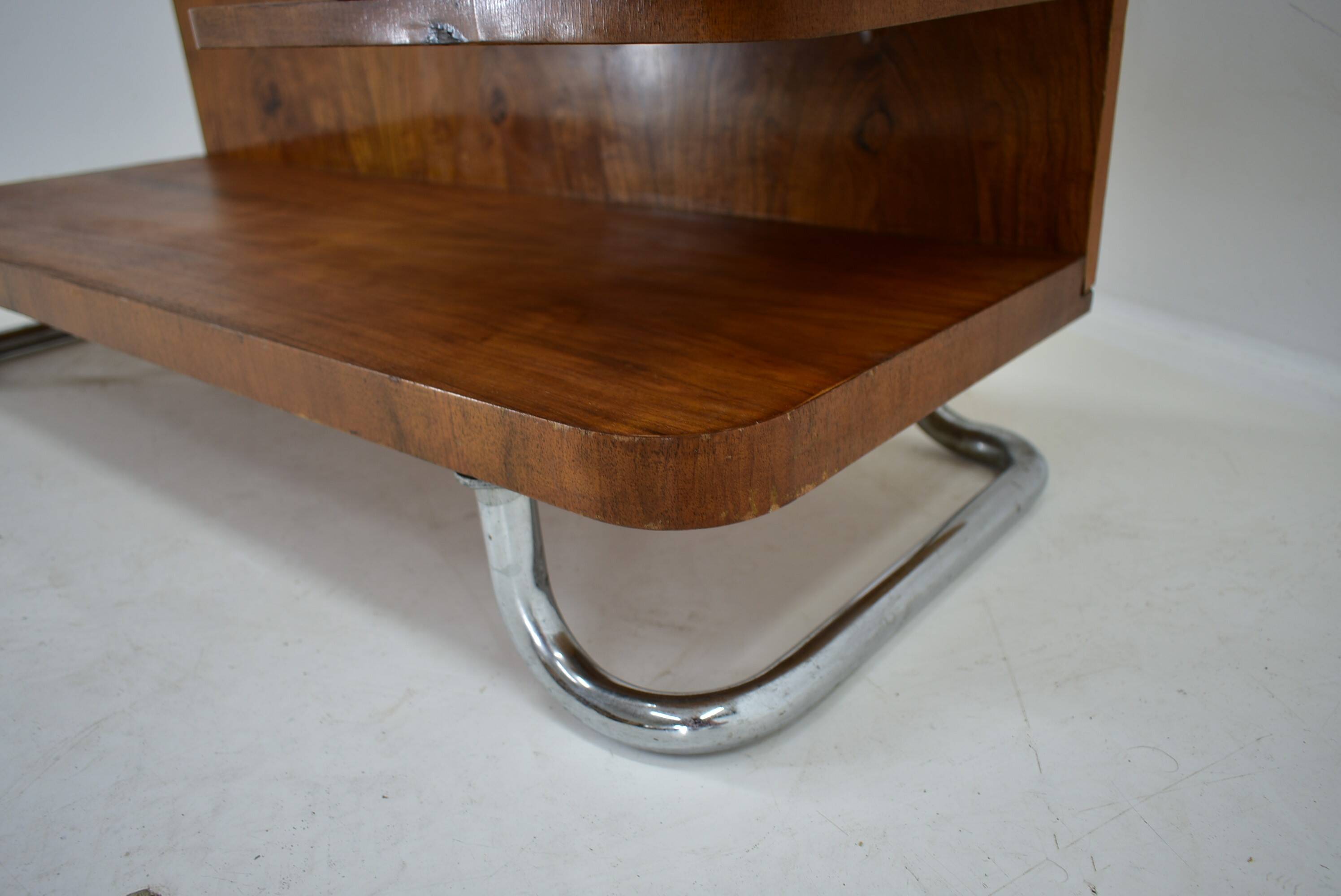 Chrome Bauhaus dressing table, 1930s