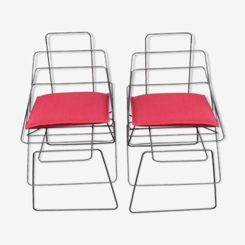 Paire de chaises Sof Sof créées par Enzo Mari en 1972