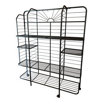 Grande étagère de boulangerie vintage style industriel – métal