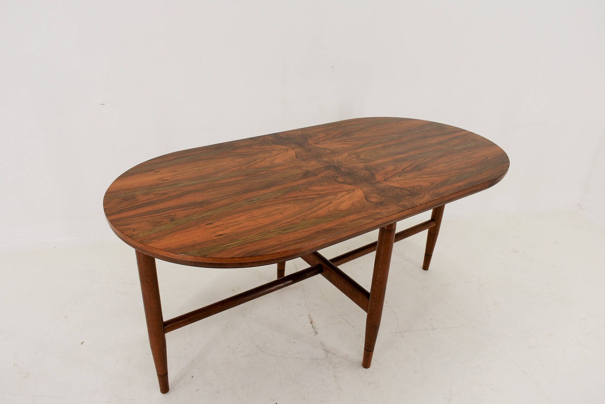 1960s Beech Dining Table, Czechoslovakia