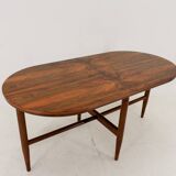 1960s Beech Dining Table, Czechoslovakia