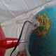 Luminous terrestrial globe