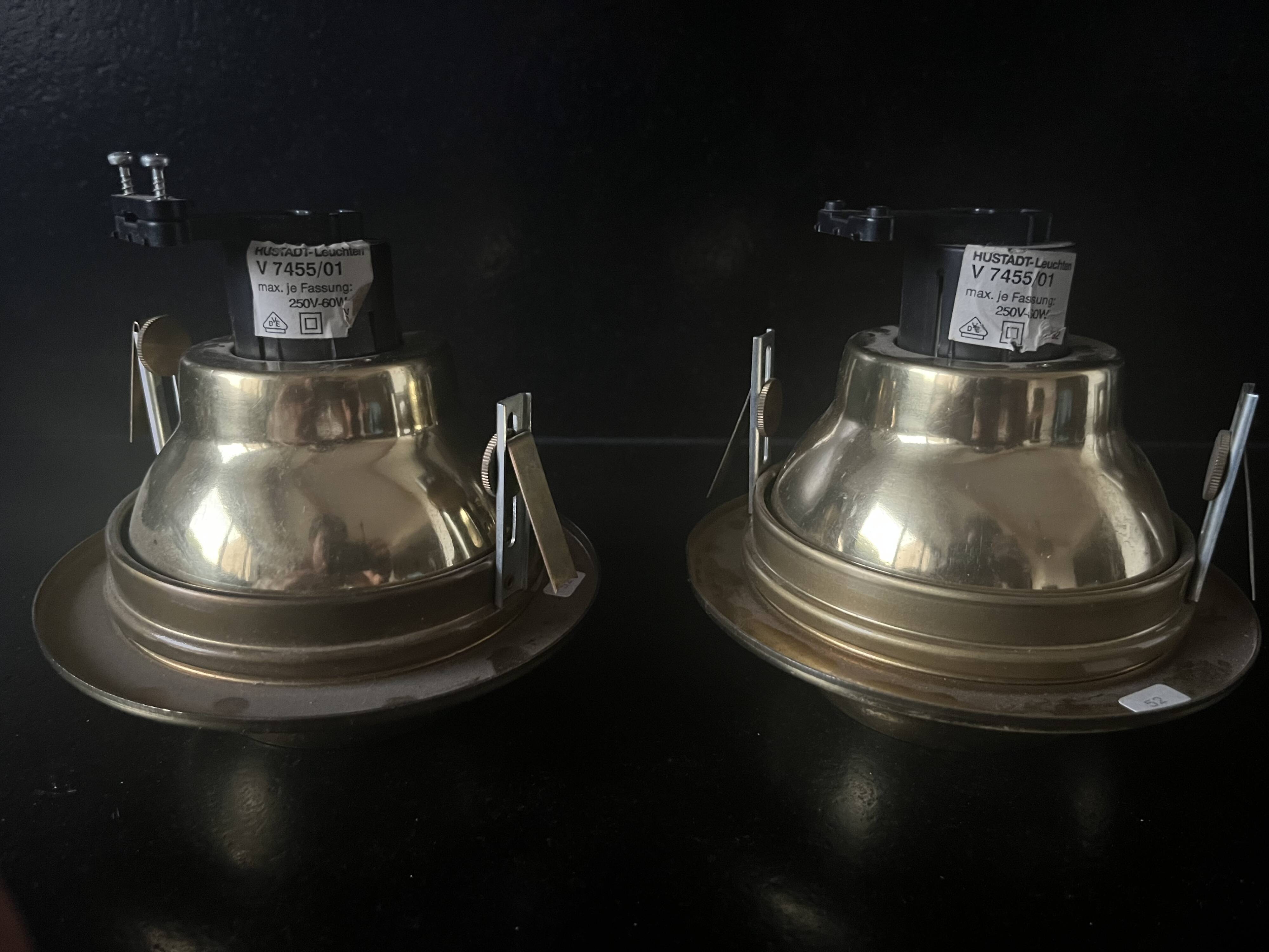 Spot orientable en laiton Hustadt Leuchten
