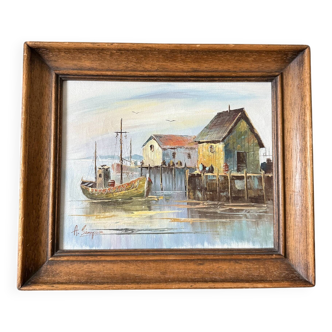 Oil on canvas Alan Simpson