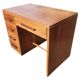 Bureau Art-Déco, en chêne, à caisson.