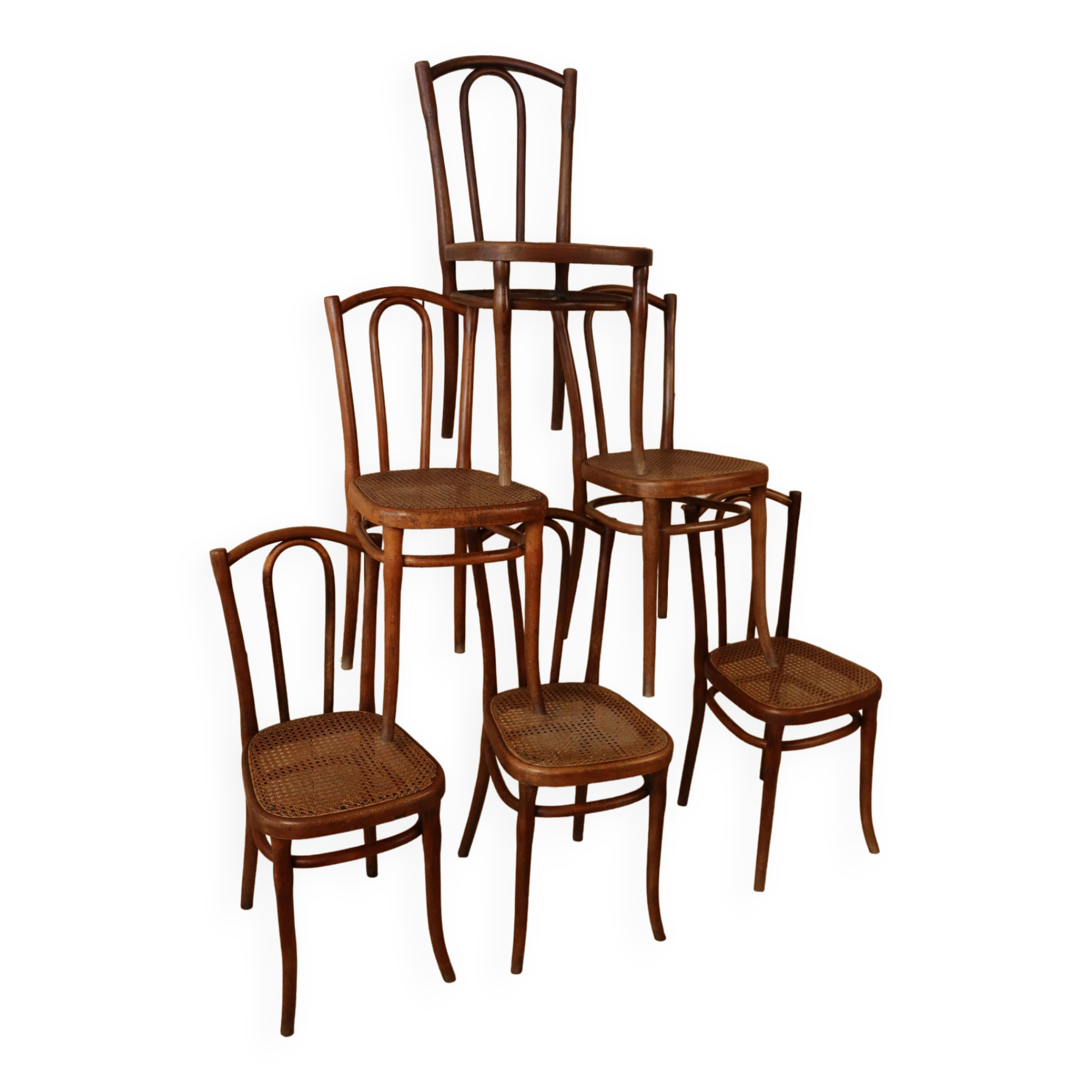 Deux chaises Thonet Nr.11, vers 1870 - En vente sur France