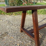 Oak farmhouse bench 200 cm