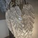 Paire d’appliques glace murano Mazzega vintage années 70