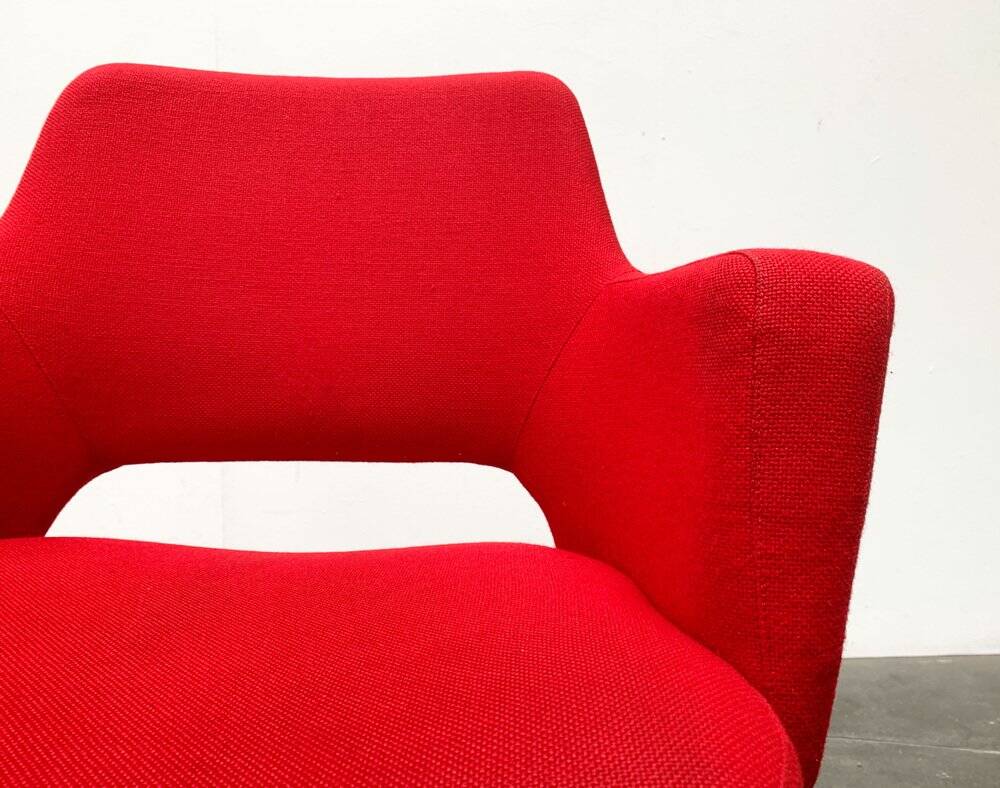 German swivel office chair Space Age mid-century by Egon Eiermann for Wilde + Spieth, 1960s