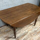 Louis Philippe period 6-legged extending mahogany table