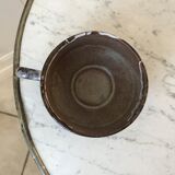 Stoneware cup signed Vallauris 70s