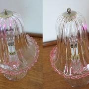 Pair of barovier and Toso (Murano) bedside lamps/table 1960s