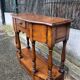 Low rustic style console