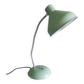 Water green articulated desk lamp 60s