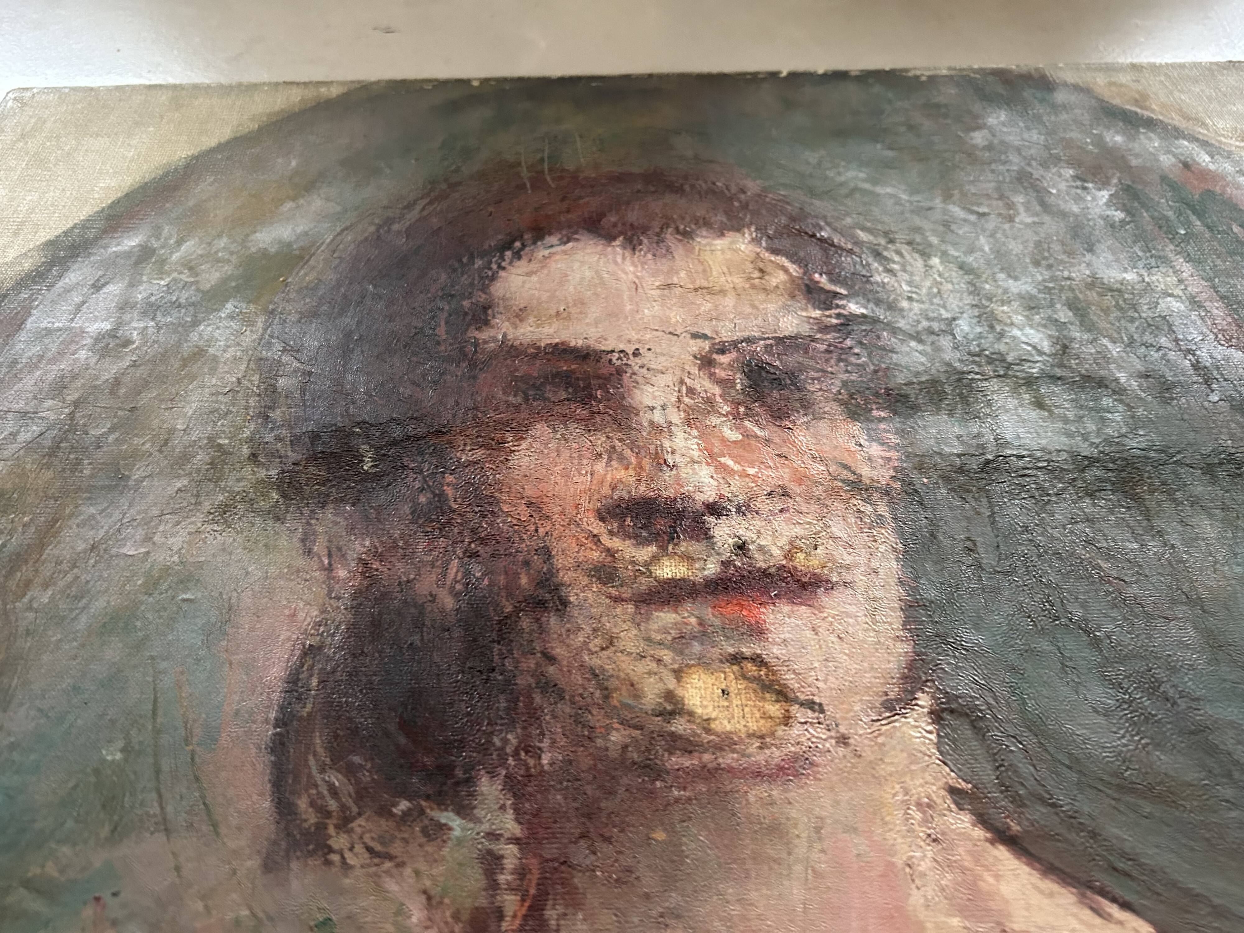 Tableau, old portrait