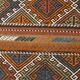 Tapis Kilim vintage en laine fait main, couleur neutre, 81 x 279 cm