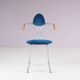 1980s Memphis style side chair by Karl Friedrich Förster from Germany
