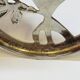 Iris 1989 Seagull Pewter Lidded Glass Potpourri Container