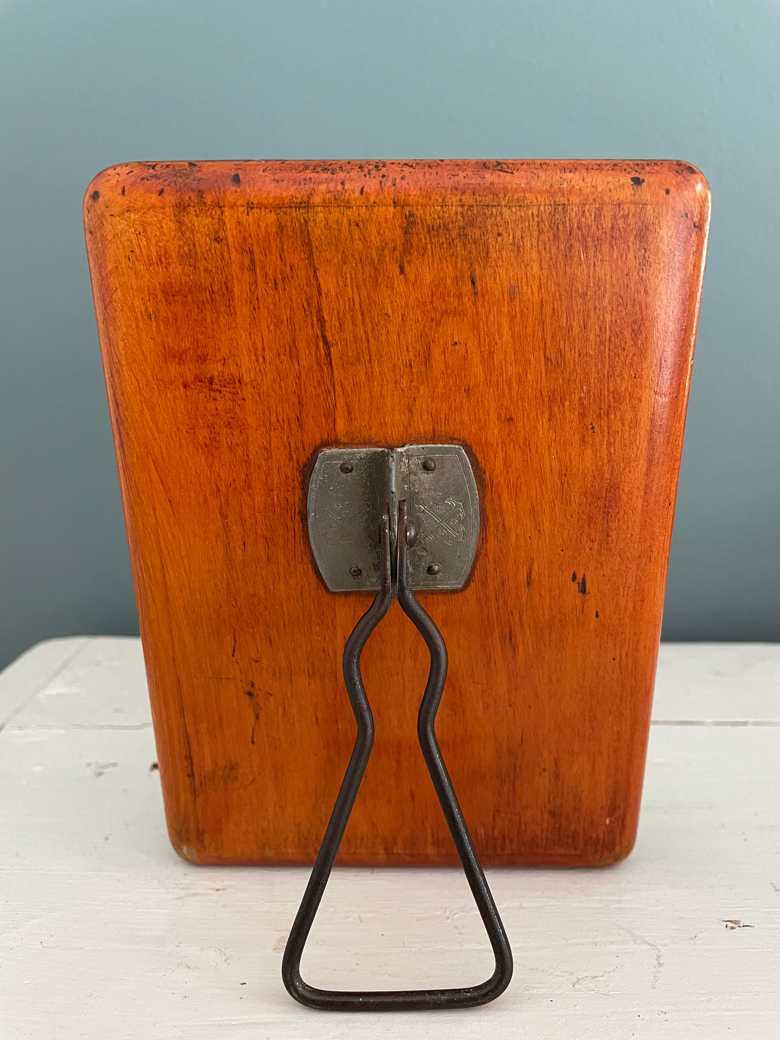Old barber mirror to hang