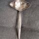 Louche / Vintage silver-plated ladle - Asymmetrical design