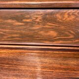 Gianfranco Frattini for Bernini, rosewood writing desk model 530, 1950s Italian