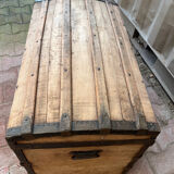 Old travel trunk