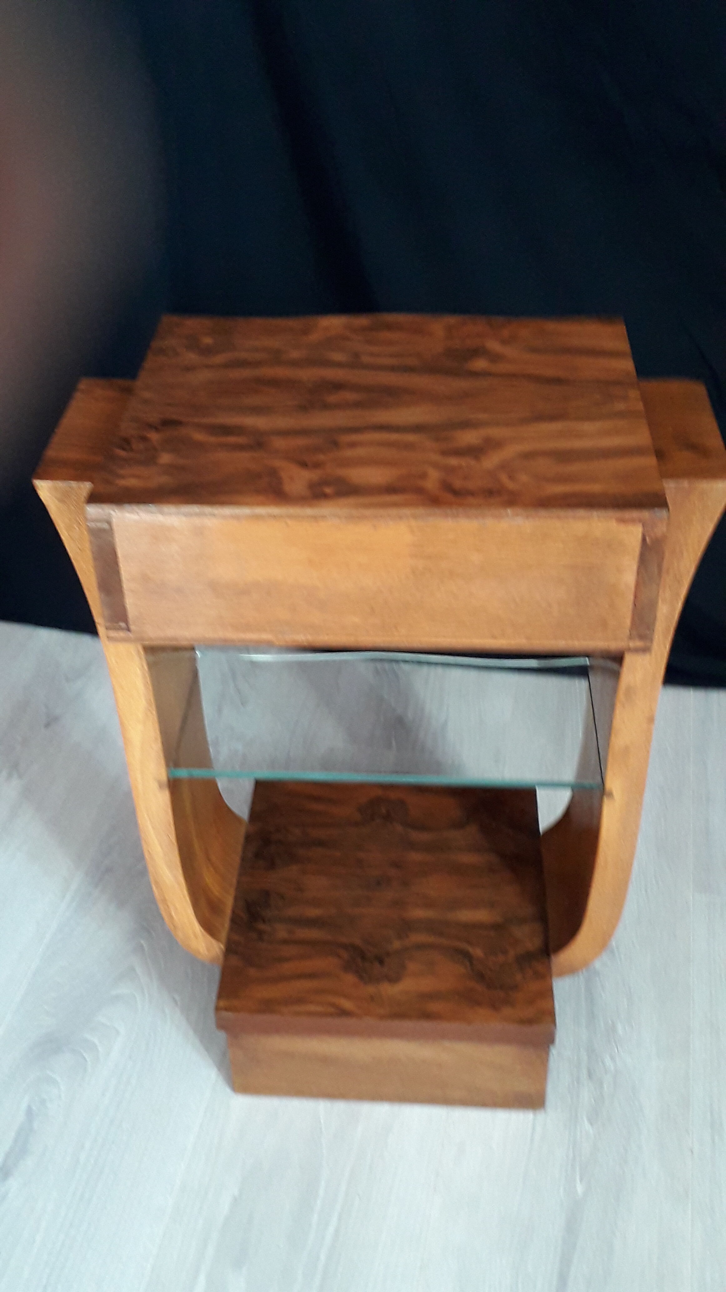 Art Deco bedside pair