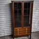 Vintage 1960s Scandinavian display cabinet in rosewood.