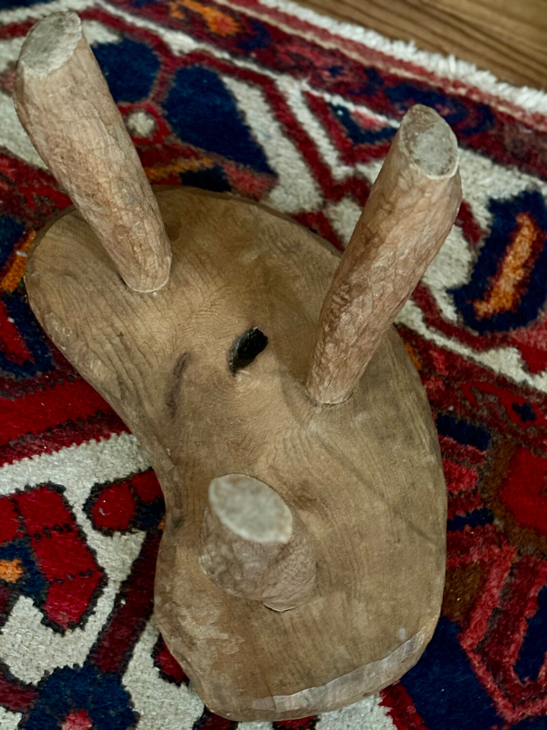 Brutalist tripod stool