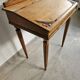 Ensemble pupitre d'écolier et sa chaise vintage