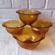 4 ear bowls Arcoroc Sierra, Vintage 70's bowls, France
