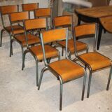 Set of 8  mullca 510 chairs