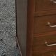 Vintage oak chest of drawers feet compass 4 drawers from the 50s