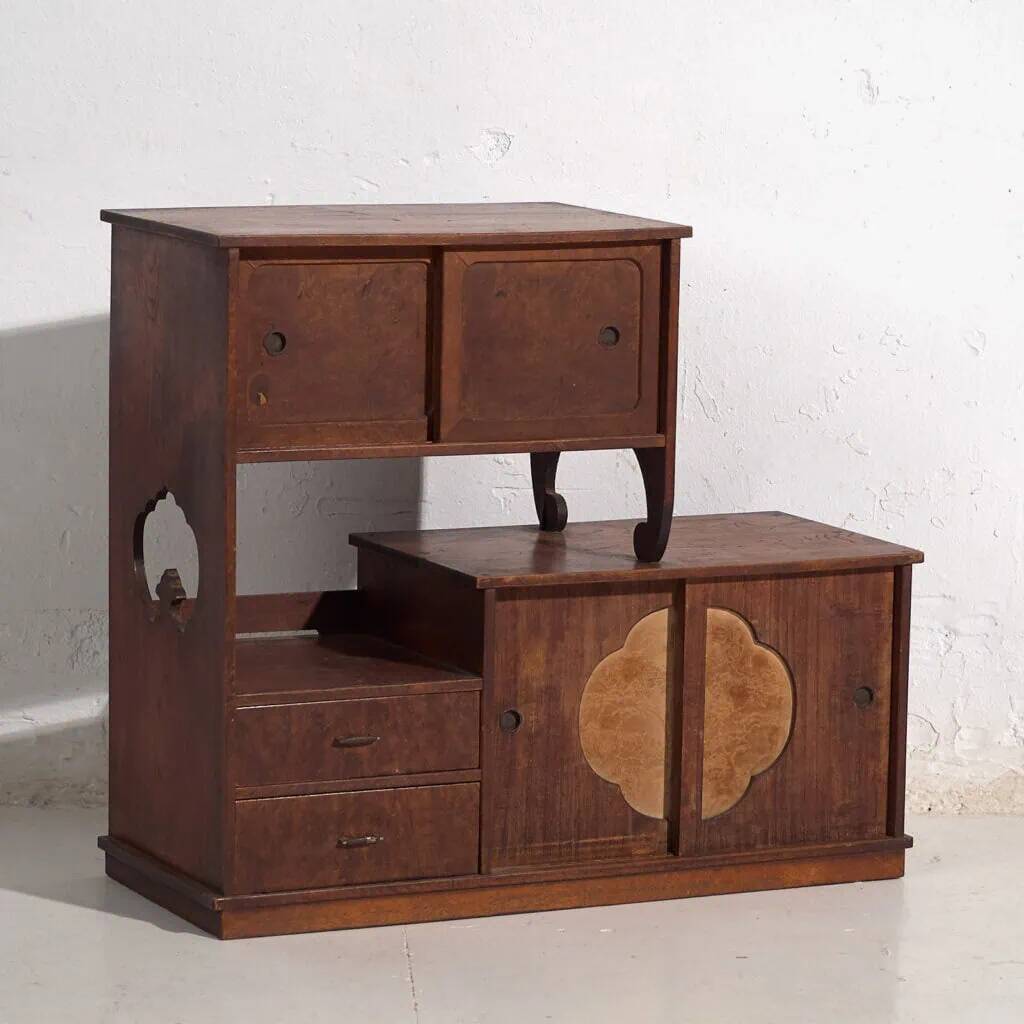 Japanese compact tansu – Meiji period (c.1890-1910) #38