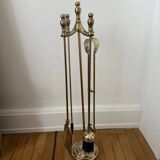 Vintage gold mantelpiece