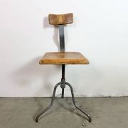 Industrial Factory Swivel Chair, 1950s
