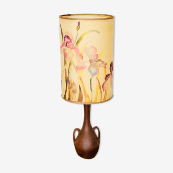 Lampe à poser vintage en grès